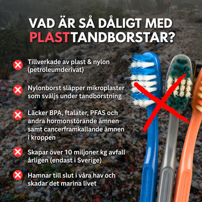 PRIMAL Tandborste Med Vildsvinsborst & Bambu